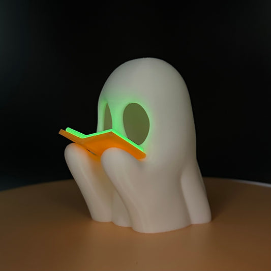 Spooky Reader Ghost with LED Tea Tight