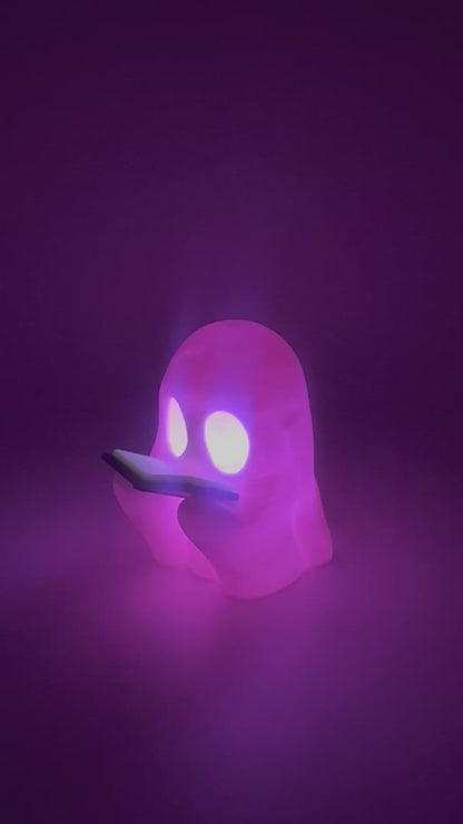 Spooky Reader Ghost with LED Tea Tight